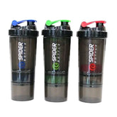 Spider Shaker Bottle 3 in 1