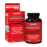 MuscleMeds Vitamin T – 90 Tablets | Advanced Multivitamin for Testosterone & Vitality