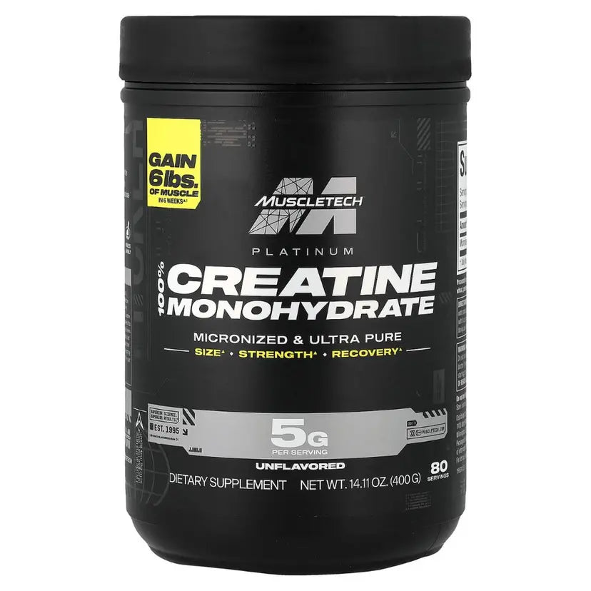PLATINUM 100% CREATINE BY MUSCLETECH