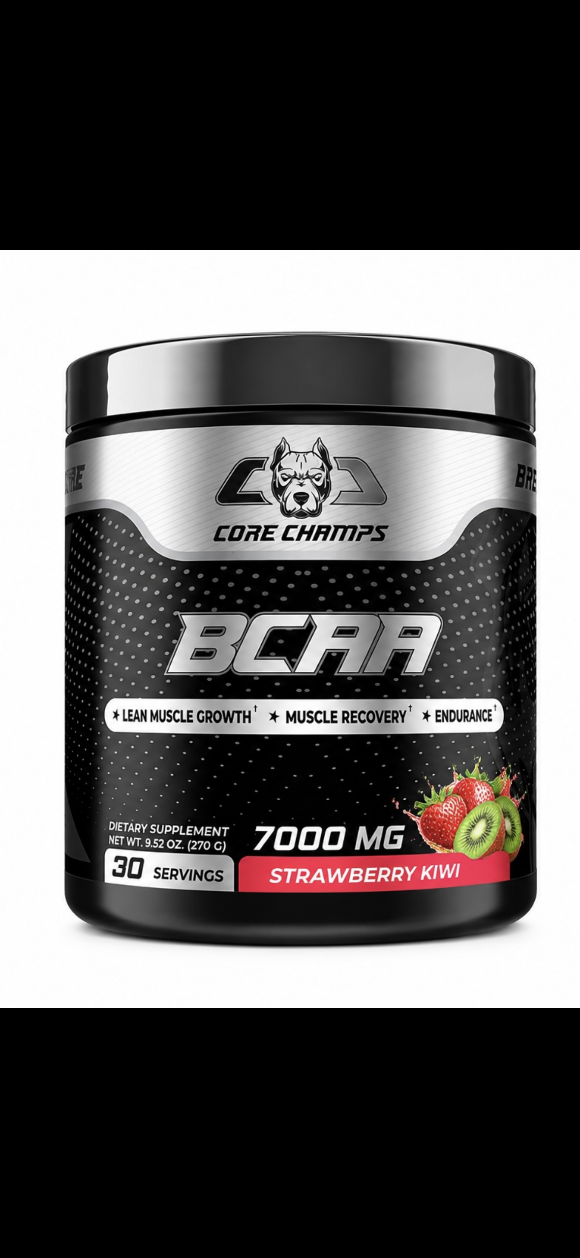 Core Champs BCAA 7000 MG – 30 Servings | Blue Raspberry Rush
