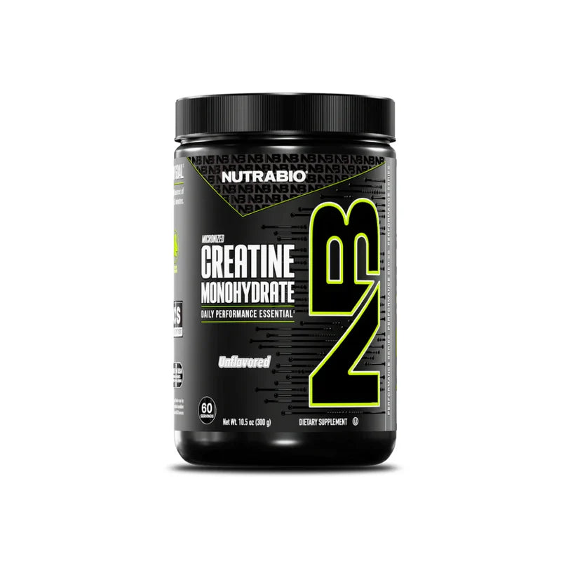 NutraBio Micronized Creatine Monohydrate 500 gram 100 servings
